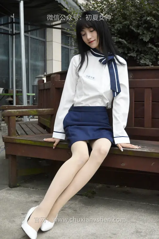 初夏女神 NO.078 柒柒 仰望天空 - 初夏女神